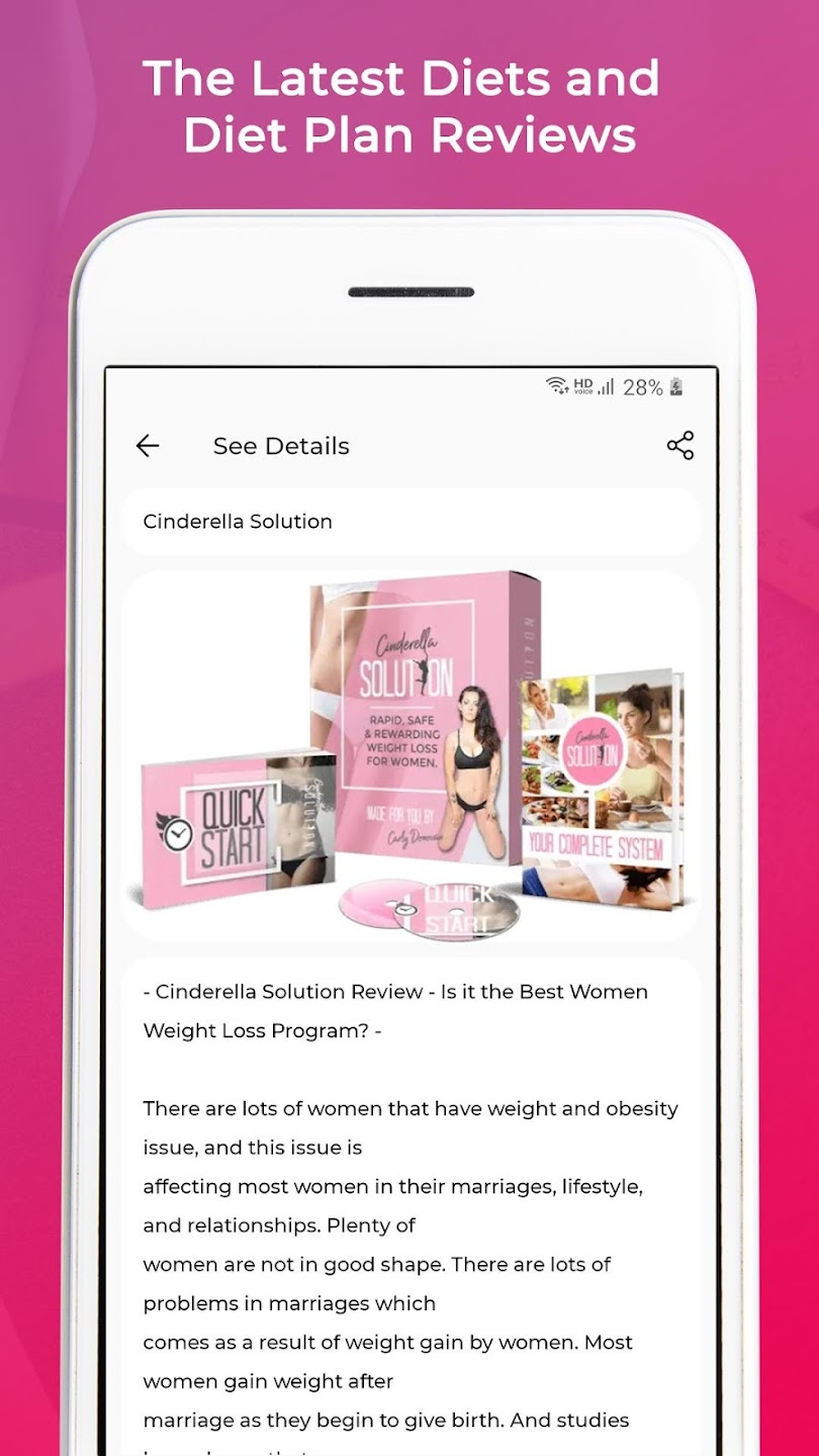 Cinderella Solution - Diet Pro — обзор приложения, оценки и рекомендации по  скачиванию - Агрегатор приложений